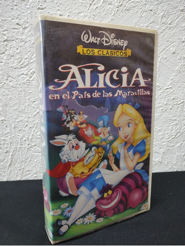 Película Vhs Alicia En El País De Las Maravillas Disney 