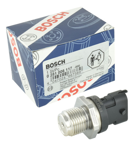 Sensor Presión Diesel 117 Para 7600 Maxxforce 13, 2008-2014