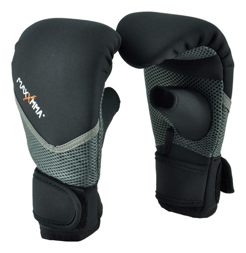 Maxxmma Guantes De Neopreno Lavables Para Bolsa Pesada, Ent. Color Negro