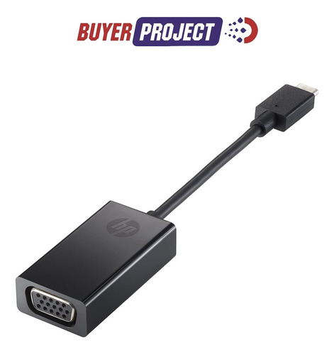 Imagen 3 de 5 de Adaptador De Video Externo Usb-c A Vga 15 Pines Hp P7z54aa