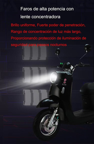Moto Electrica Greenline Modelo Jgw (m6-2) Color Rojo
