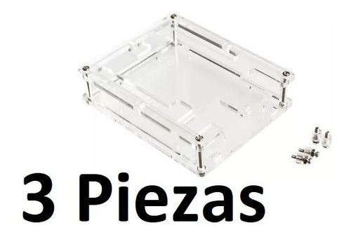 Case Carcasa Para Arduino Uno R3 Y Smd 3 Piezas