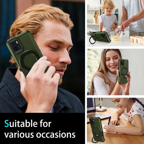 Funda A Prueba De Golpes Teléfono Para Vivo Y15s Y15a Y16