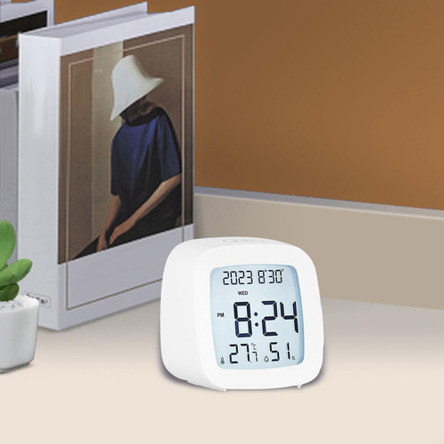 Pequeño Reloj Despertador Digital, Reloj De Noche