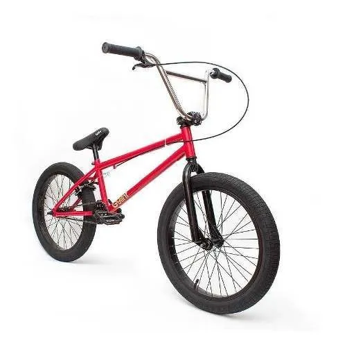BMX Glint Start R20 L freno v brakes color rojo
