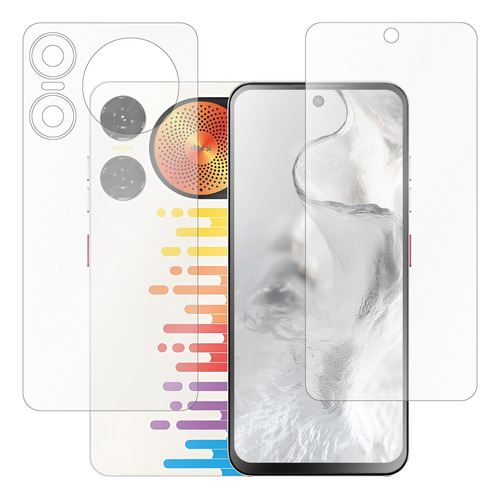 2 Piezas De Micas De Hidrogel Compatibles Con Nubia Music 2 Hd