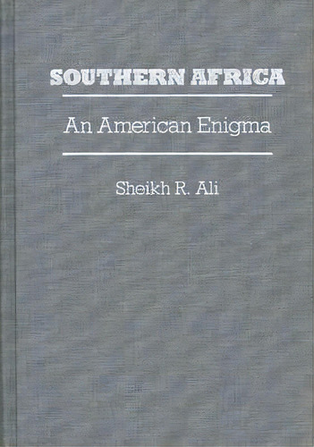 Southern Africa, De Nazma Ali. Editorial Abc Clio, Tapa Dura En Inglés