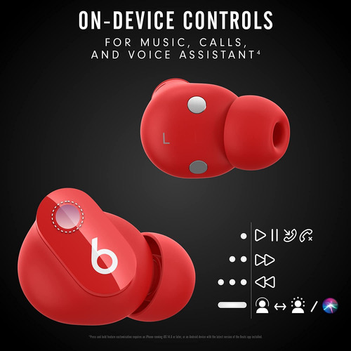 Fones De Ouvido Sem Fio Com Cancelamento De Ruído Beats Stud