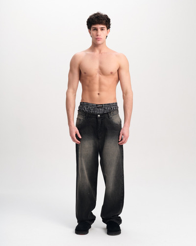 Faded Black Denim - Undefined