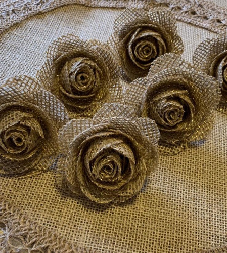 Kit 2 Corsage Lapela Madrinha Padrinho Rosa De Juta