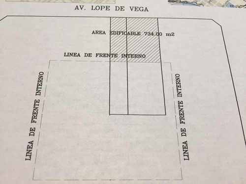 Villa Luro 1212 Metros Cuadrados Sobre Avda . Lope De Vega