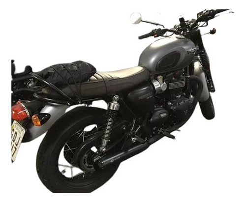 Ponteira Triumph Bonneville T120 Reto 3 Pol T-black Customer