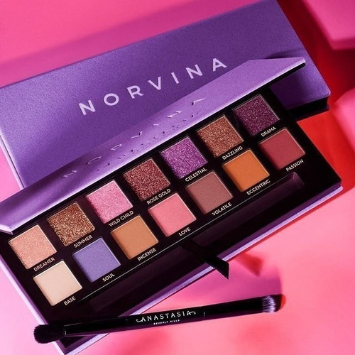 Lote 4 Paletas Sombras Prism Riviera Soft Norvina Anastasia