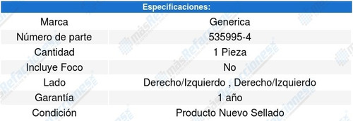 Kit-2 Faros Niebla Ford Ecosport 04 Generica