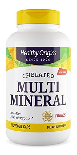 Healthy Origins Chelated Multi Mineral (con Minerales De Alb