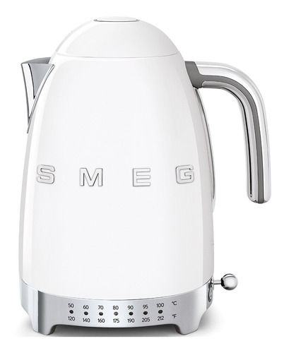 Pava eléctrica Smeg 50's Retro Style KLF04 blanca 1.7L
