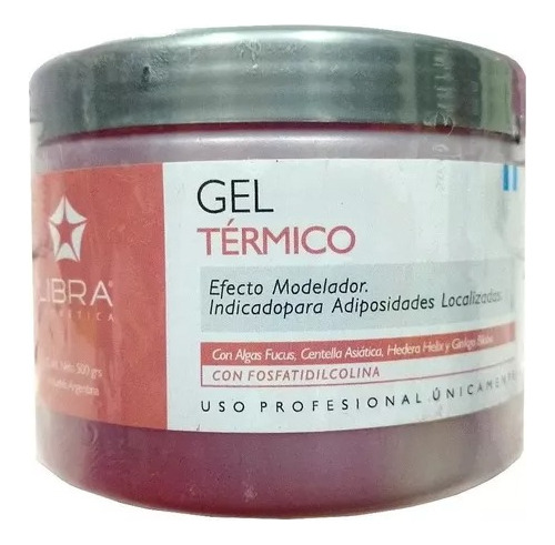 Gel Térmico X 500grs Con Fosfatidil Libra