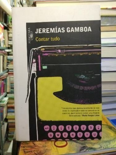Livro Contar Tudo Jeremias Gamboa