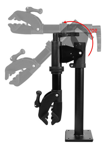 Estante De Mantenimiento De Bicicletas Para Pared O Negro