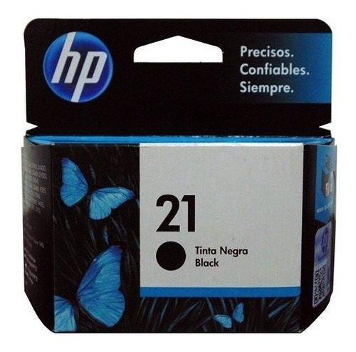 Cartucho Hp Negro N? 21 Pieza 7ml