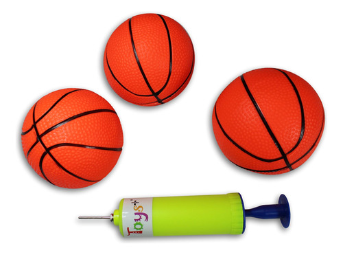 3pack. Hinchable Mini Baloncesto Incluye Bomba Y Aguja Magic