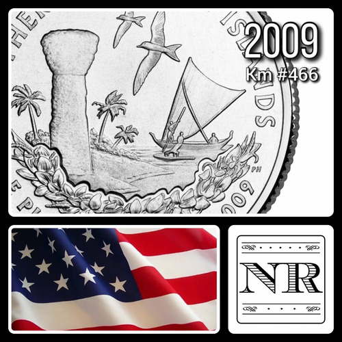 Quarter - Islas Marianas - Año 2009 - 56 Estados Eeuu