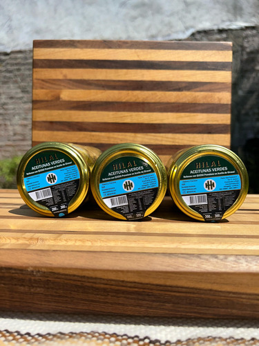 Aceitunas Verdes Rellenas Provolone - Hilal (la Rioja) X200g