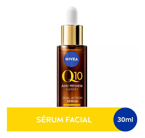Serum Facial Nivea Dupla Ação Q10 Expert Antissinais 30ml Todo Tipo De Pele Dia/noite