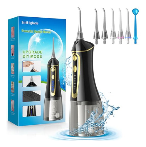 Hilo Dental De Agua, Smileglade Irrigador Bucal De Agua Sele