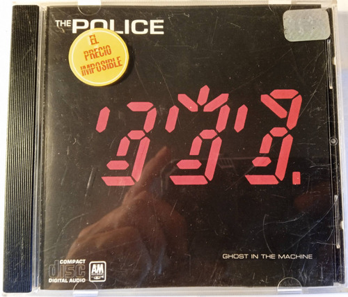 Cd The Police Ghost In The Machine 1981 Remaster 1995