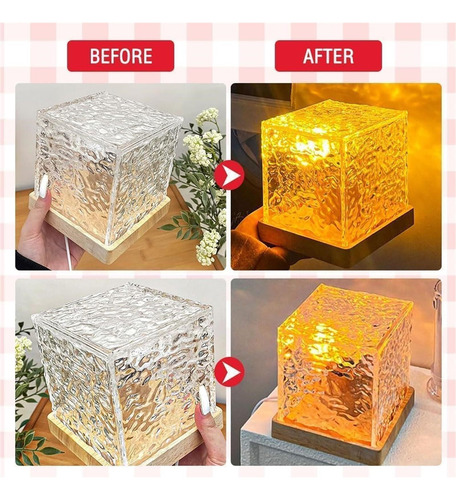 Cubo Calm Lamp, Lámpara De Agua Celestial,lámpara Tesseract,