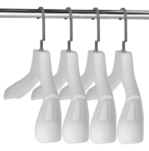 Perchas Dedu De Plástico Extra Anchas Para Trajes, 20 Unidad