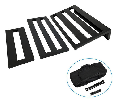 Pedal De Guitarra Pedalboard De Bajo Compacto Con Bolsa De S