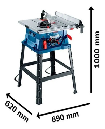 Sierra De Mesa Bosch Gts 254 Profesional 1800w 10