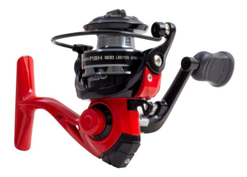 Molinete Ultra Light Speedfish Micro 500 3+1 Rol - Albatroz Cor Vermelho Lado da manivela Direito/Esquerdo