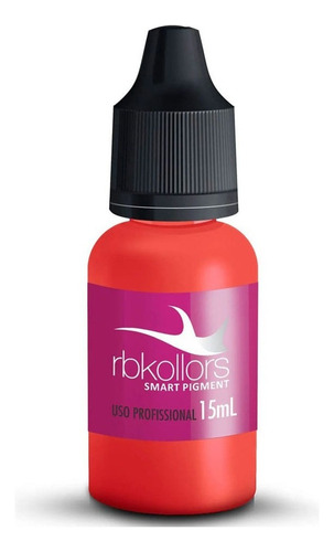 Pigmento Rb Kollors 15 Ml Para Micropigmentação - Cores Cor Peach