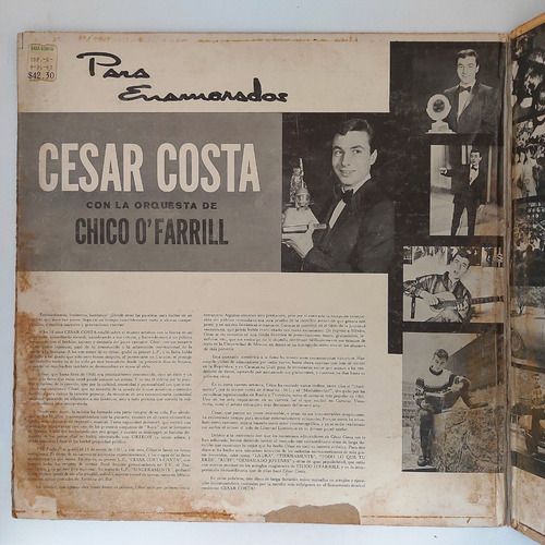 Cesar Costa - Para Enamorados Lp