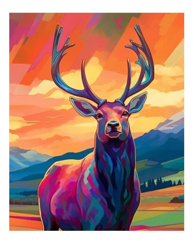 Venado Paint By Diamonds Xidaka C/bastidor