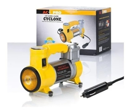 Compresor De Aire Ac-pro 12v Cyclone  150 Psi 35 Lpm