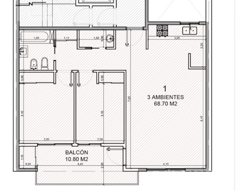 Venta Departamento 3 Ambientes Con Balcón En Wilde