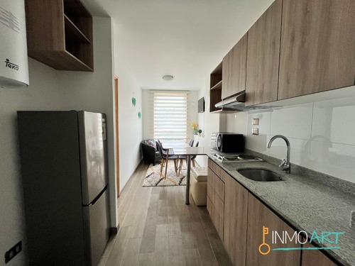 Departamento En Arriendo De 1 Dorm + Est Edif Galia Temu