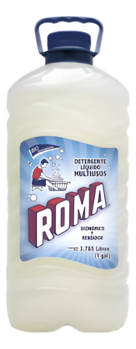 Detergente Liquido Roma Multiusos Galón De 3.78 L