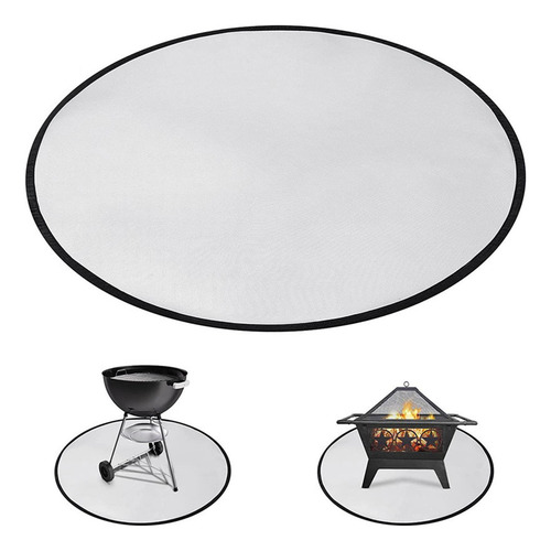 Alfombrilla Protectora Para Suelo, Gris 36 Pulgadas
