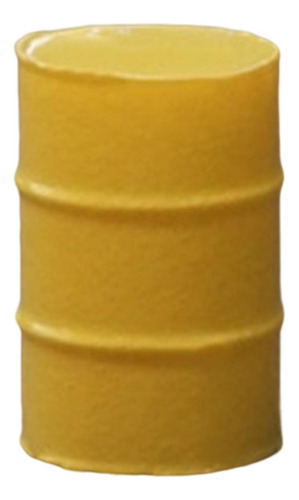 Modelo De Barril De Aceite A Escala 1/64, Tren En Amarillo