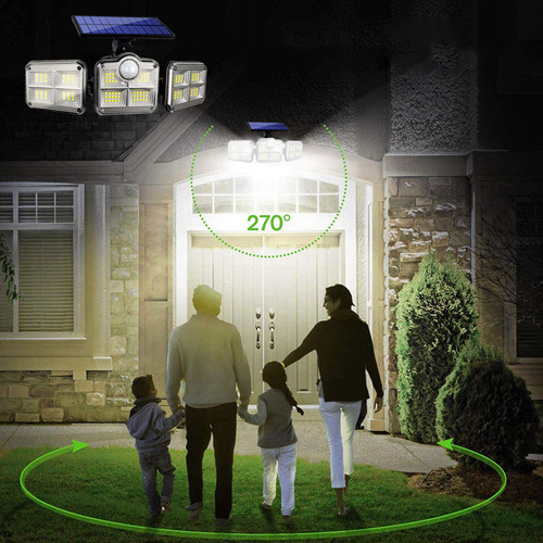 Luz Led De 280 V, Alimentada Por Seguridad, Detectada Para G