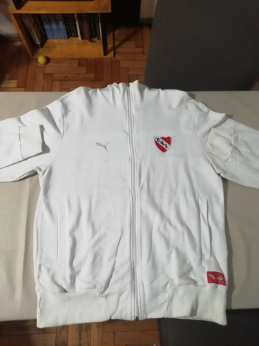 Campera Independiente Puma Blanca Talle L Ver Medidas (Usado)