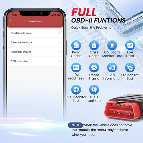 Escáner Bluetooth Obd2 Diagnóstico Completo Para Ios Y Andro