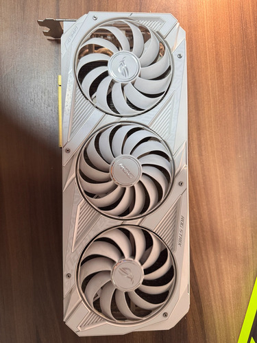 Placa De Vídeo Asus Geforce Rtx 3080 10gb - Rog Strix Branca (Usado)