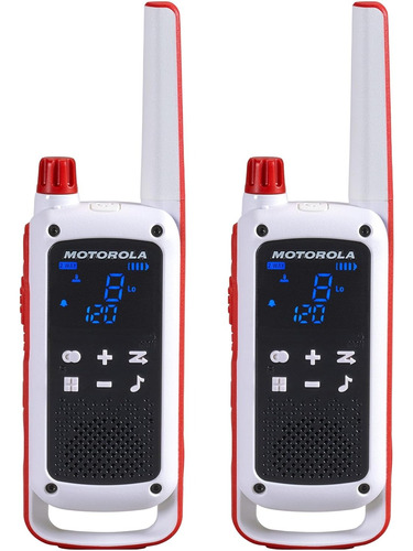 Radios Motorola T478 Largo Alcance Recargables Con Base