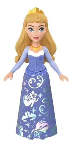 Muñeca Princesa Aurora Mattel Disney 9cm Para Niños Febo